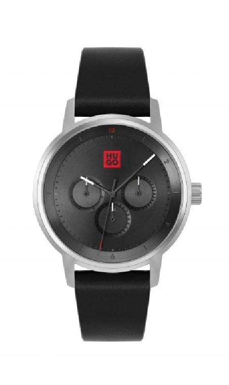 RELOJ HUGO BOSS HOMBRE GRIP PIEL NEGRO 1530263