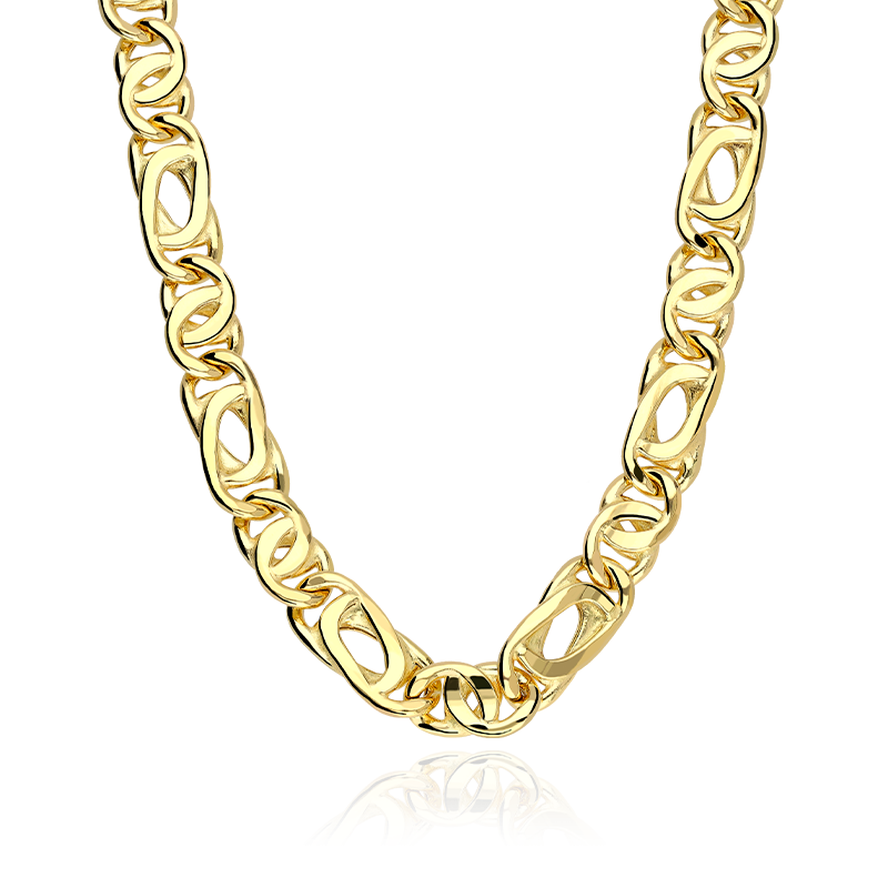 CADENA "BISACCIA" ORO 18K 60 CM