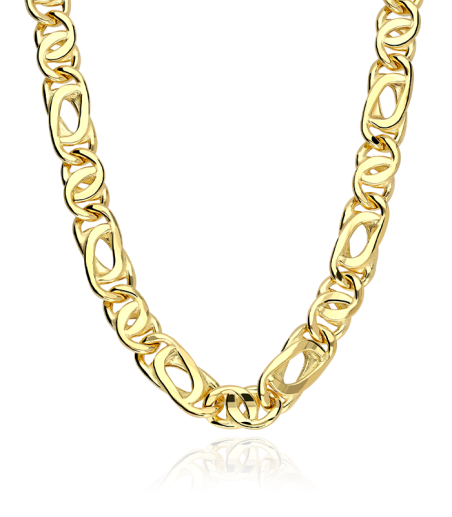 CADENA "BISACCIA" ORO 18K 60 CM