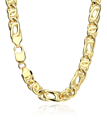 CADENA "BISACCIA" ORO 18K 60 CM