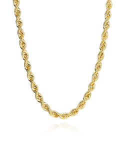 CORDÓN SALOMÓNICO "BIONAZ" ORO 18K 60 CM