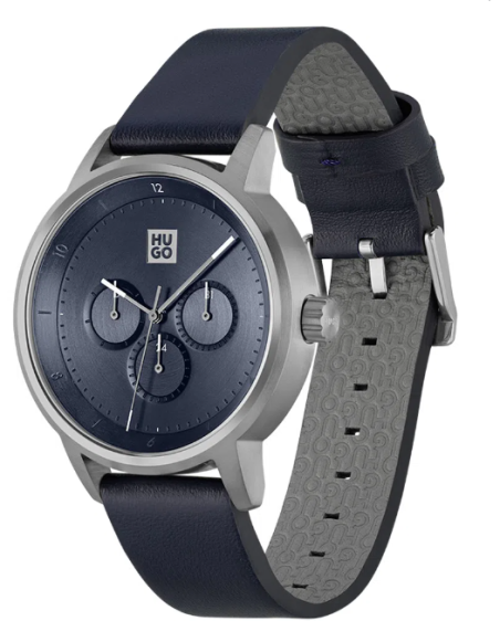 RELOJ HUGO BOSS DEFINE CORREA PIEL AZUL HOMBRE 1530264