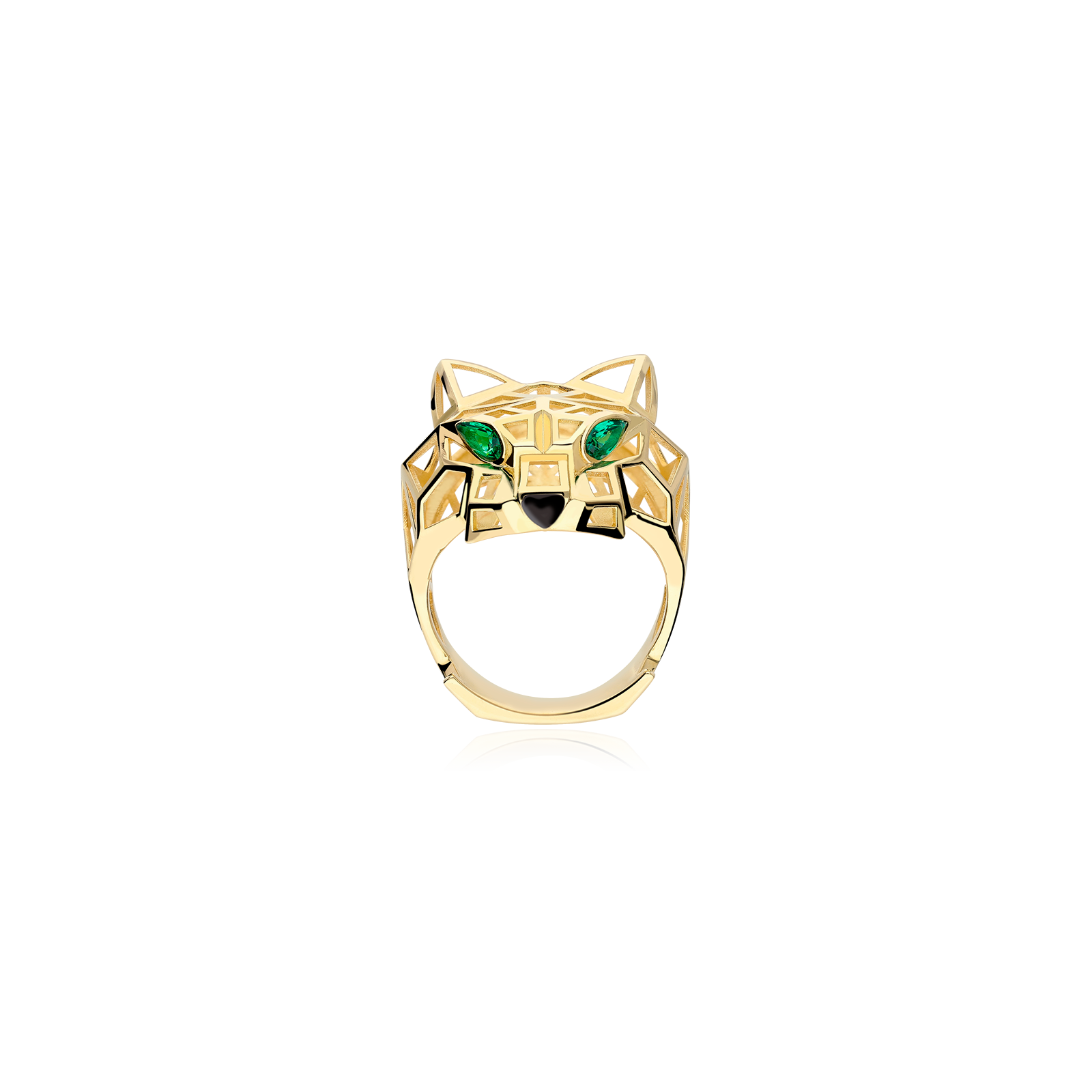 Anillo Pantera Oro 18k Joyerías Sánchez