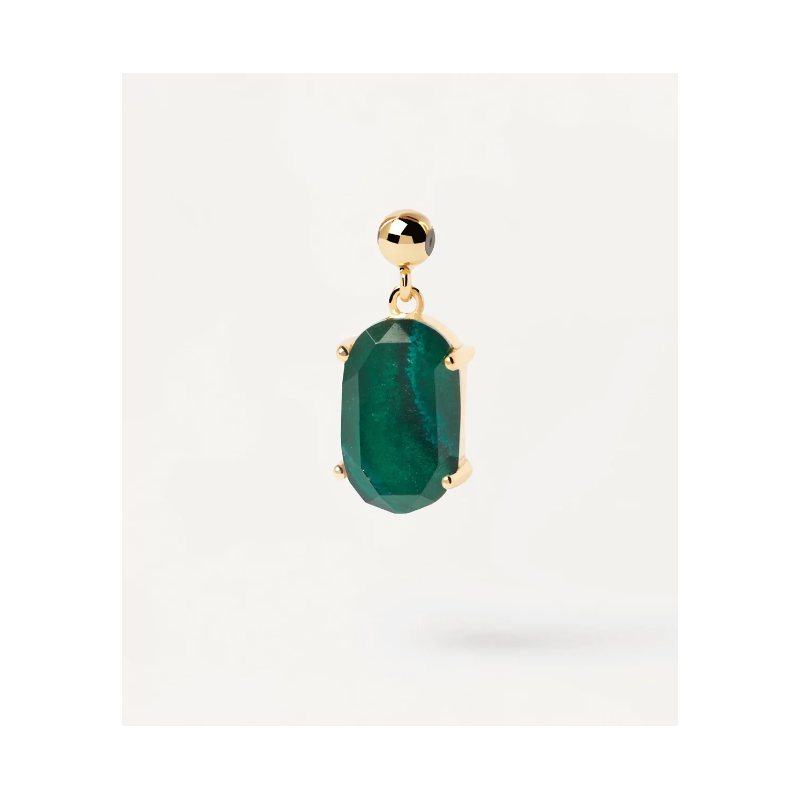 CHARM PDPAOLA PLATA BAÑADA ORO TRANSFORMACIÓN MALACHITA CH01-012-U CHARM PDPAOLA PLATA BAÑADA ORO TRANSFORMACIÓN MALACHITA CH01-012-U