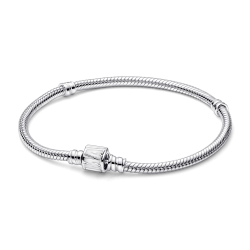 PULSERA PANDORA MOMENTS PLATA CADENA SERPIENTE CIERRE MARVEL 592561C01