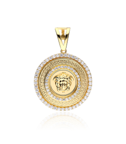 Colgante "Boara" Medusa oro 18k
