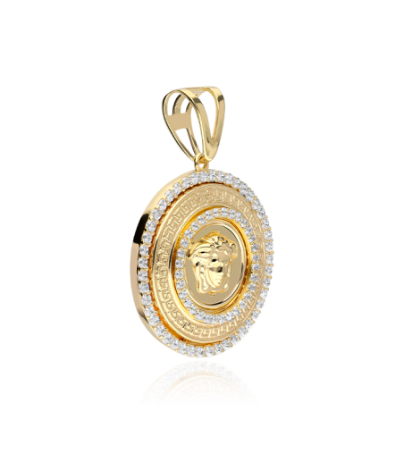 Colgante "Boara" Medusa oro 18k