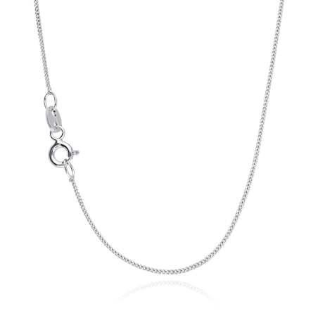 CADENA "BLERA" ORO BLANCO 18K 45 CM