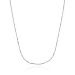 CADENA "BLERA" ORO BLANCO 18K 45 CM