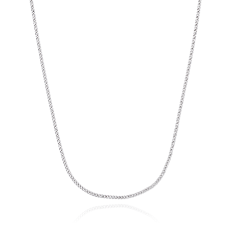 CADENA "BLERA" ORO BLANCO 18K 45 CM