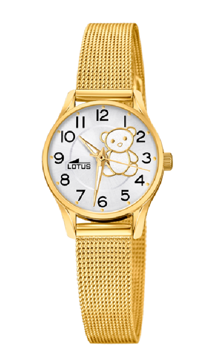 RELOJ LOTUS PLATEADO CORREA DE ACERO INOXIDABLE 316L INFANTIL 18572/D