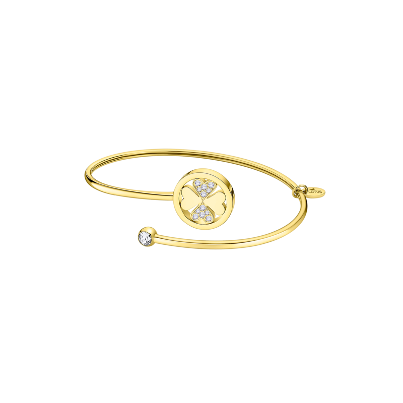 PULSERA LOTUS STYLE ACERO TREBOL INOXIDABLE 316L MUJER LS2169-2/7