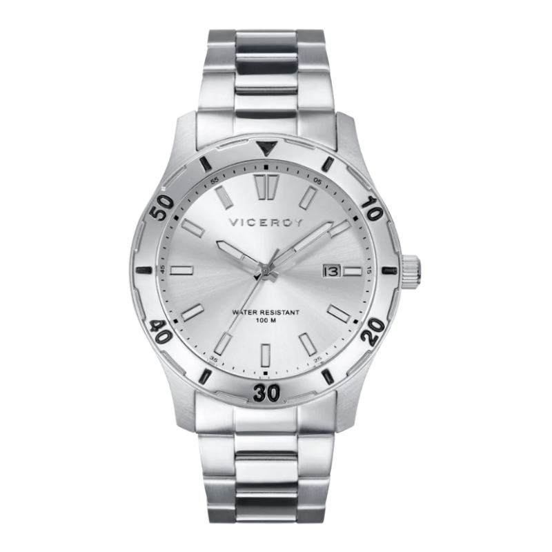 Reloj Viceroy de Hombre Heat tres agujas de acero 401131-07