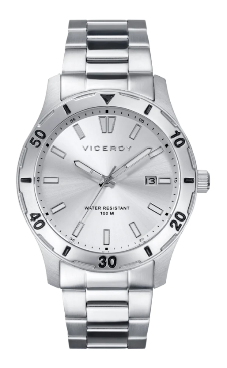 Reloj Viceroy de Hombre Heat tres agujas de acero 401131-07