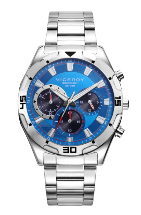 Reloj Viceroy hombre heat con esfera azul de acero 401287-37