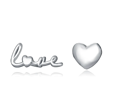 Pendientes Viceroy Love plata de ley motivo love corazón 1336E000-00