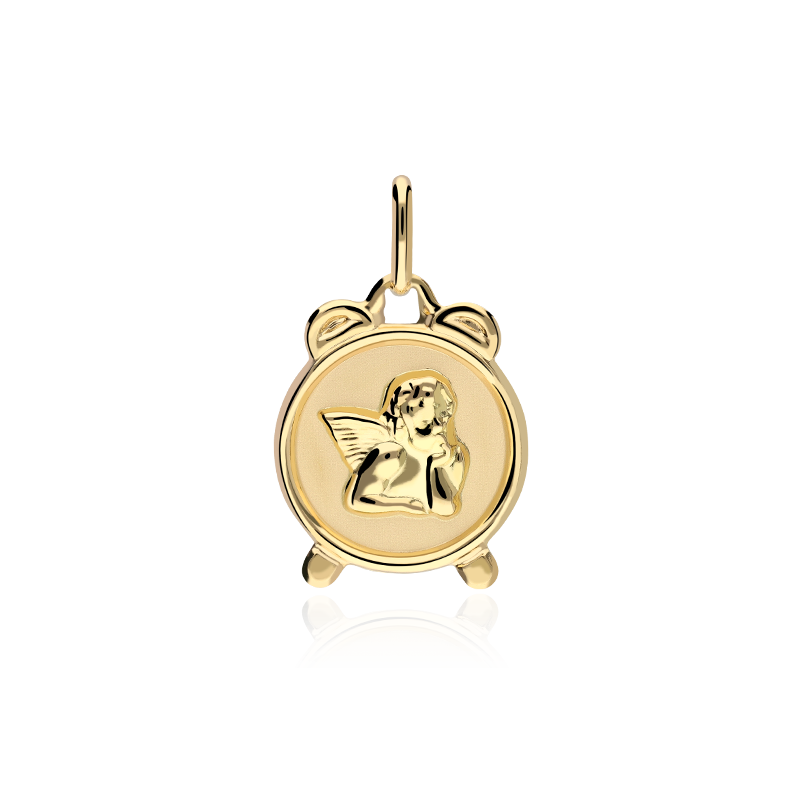 Medalla Angelito Oro 18k "Aub"