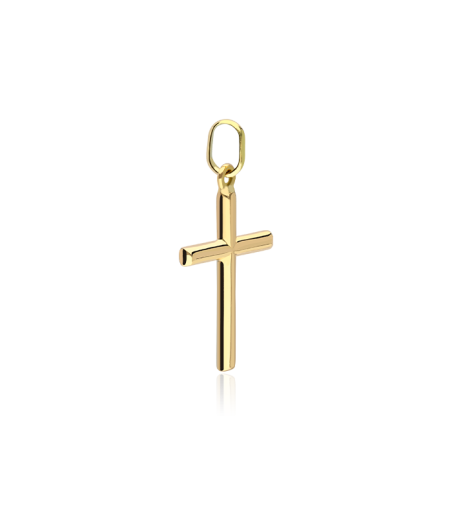 Colgante "Cruz Lisa" Oro 18k 