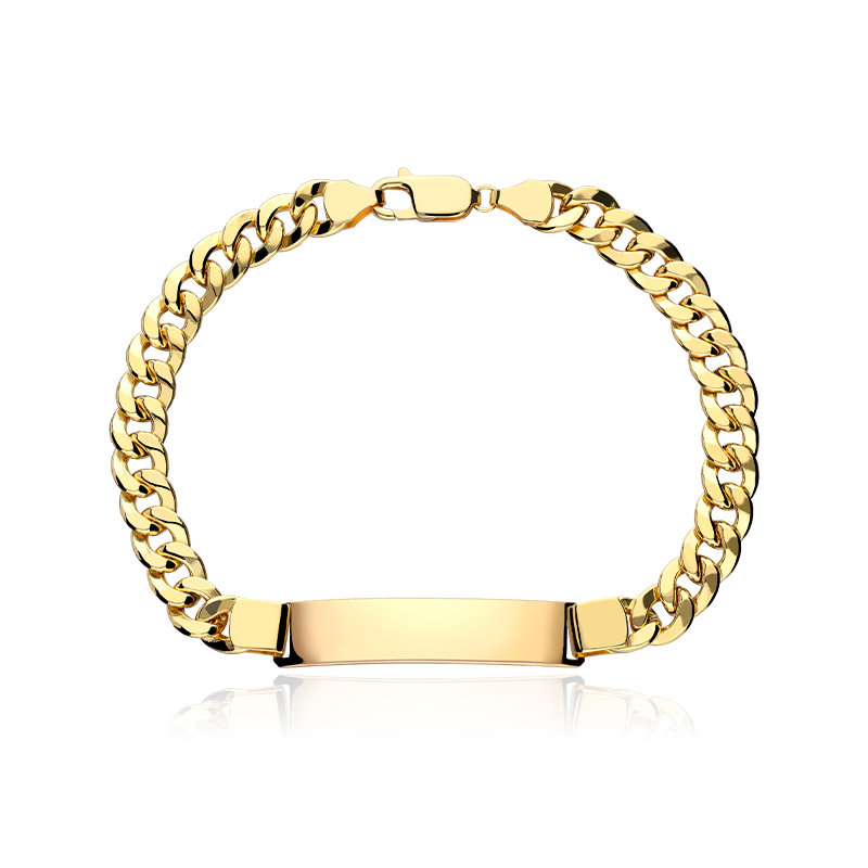 Esclava oro 18k pulida