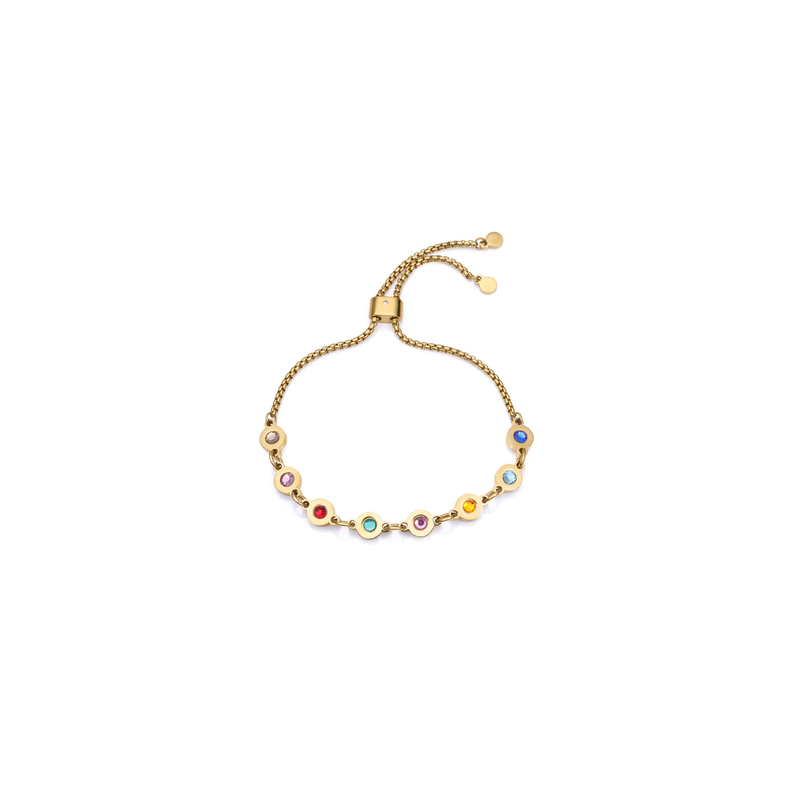 Pulsera Viceroy Chic 15015P01012 Acero Dorado con Charms | Joyería Lugo