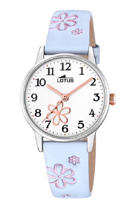 Reloj Lotus Junior collection correa cuero azul infantil 18863/3