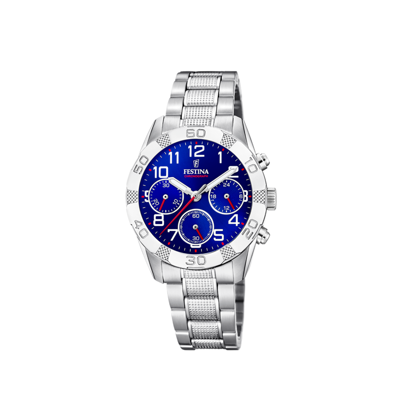 Reloj Festina junior collection azul correa acero infantil F20345/2