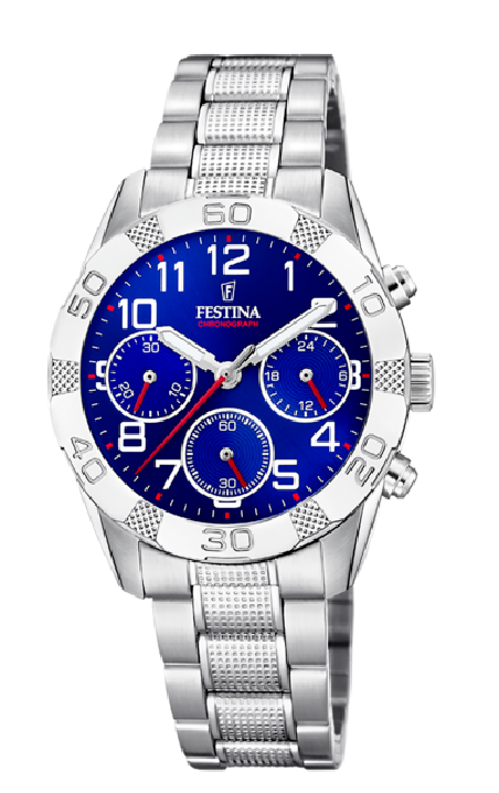 Reloj Festina junior collection azul correa acero infantil F20345/2