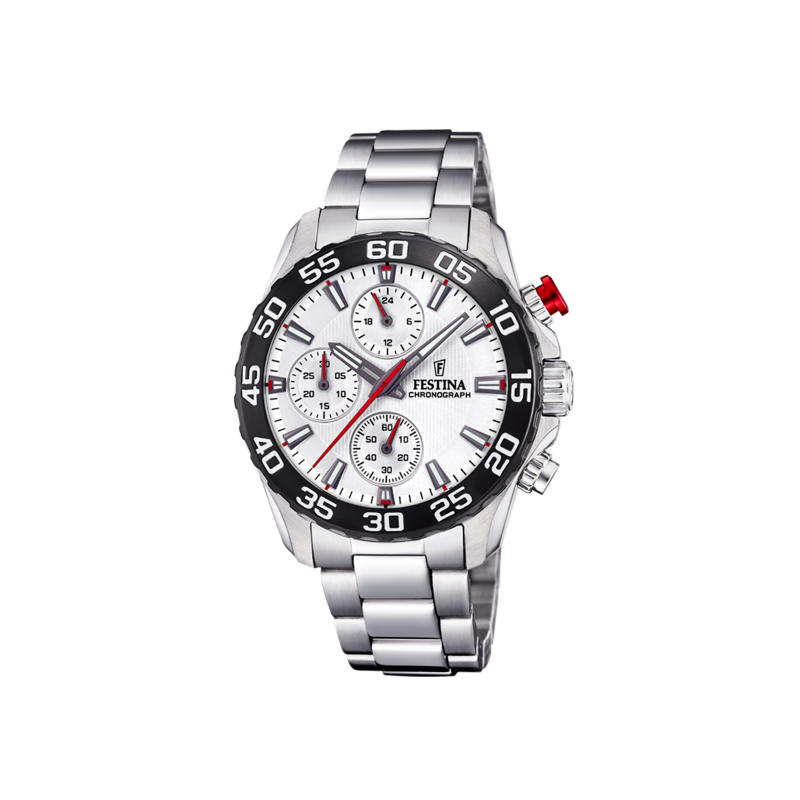 Reloj Festina junior collection blanco correa acero infantil F20457/1