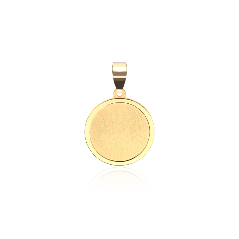 Medalla Oro 18k 14mm "Borgia"