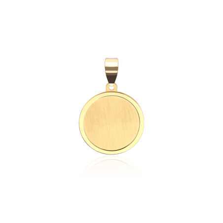 Medalla Oro 18k 14mm "Borgia"