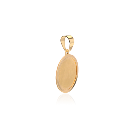 Medalla Oro 18k 14mm "Borgia"