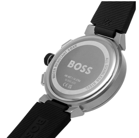 Reloj Hugo Boss hombre One-Men cronógrafo de silicona negro 1513997