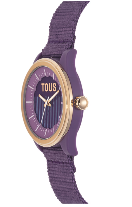 Reloj Tous analógico solar morado Vibrant Sun 200351066