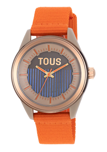 Reloj analógico solar naranja Vibrant Sun 200351067