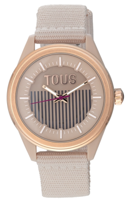 Reloj Tous analógico solar marrón Vibrant Sun 200351078