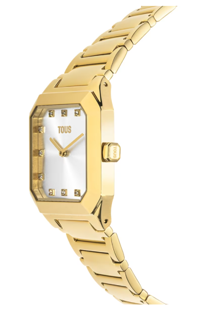 Reloj Tous analógico brazalete acero IPG dorado 200351051