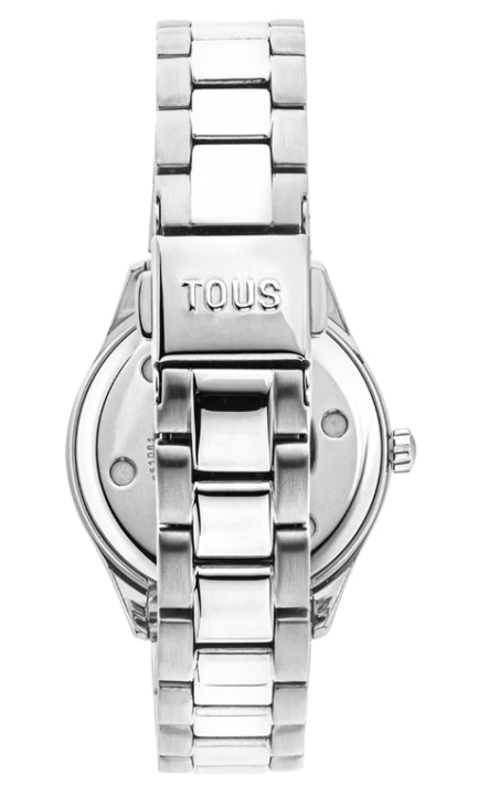 Reloj Tous analógico brazalete de acero y bisel de aluminio menta 200351082