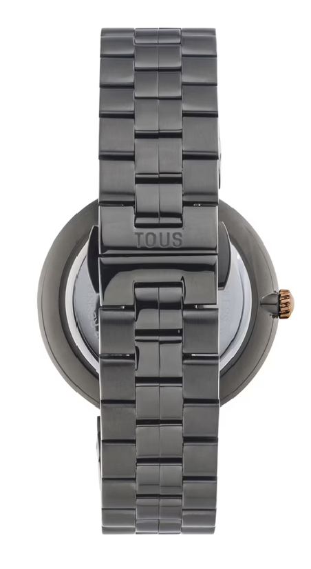 Reloj Tous analógico brazalete acero IP gris 200351073