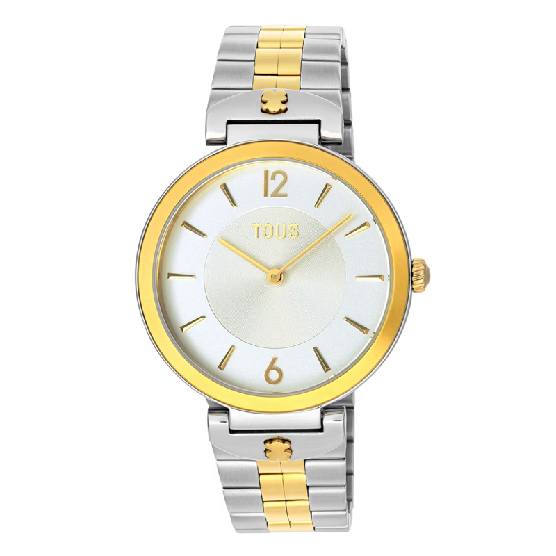 Reloj Tous con brazalete de acero IP dorado 200351070