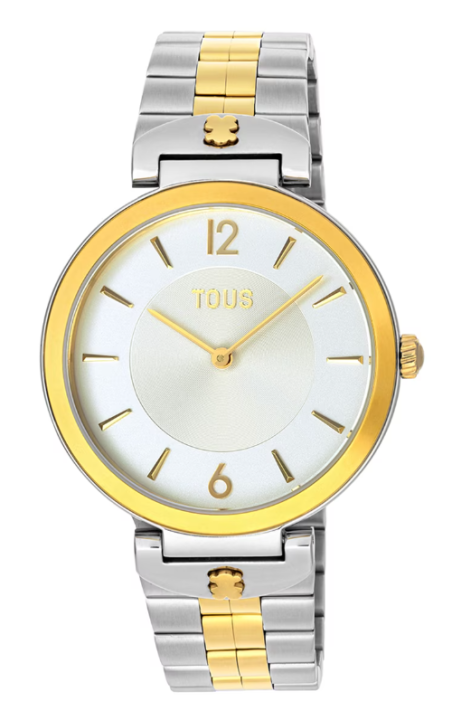 Reloj Tous con brazalete de acero IP dorado 200351070