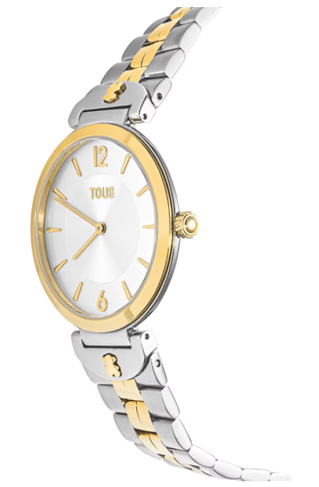 Reloj Tous con brazalete de acero IP dorado 200351070