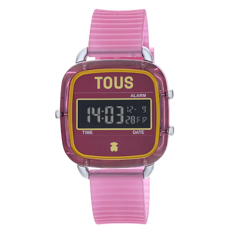 ✨Reloj Tous T-Shine mujer acero bitono rosado y circonitas, 200351045.