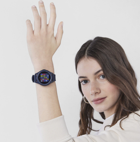 Reloj Tous smartwatch Smarteen Connect correa silicona azul 2022930