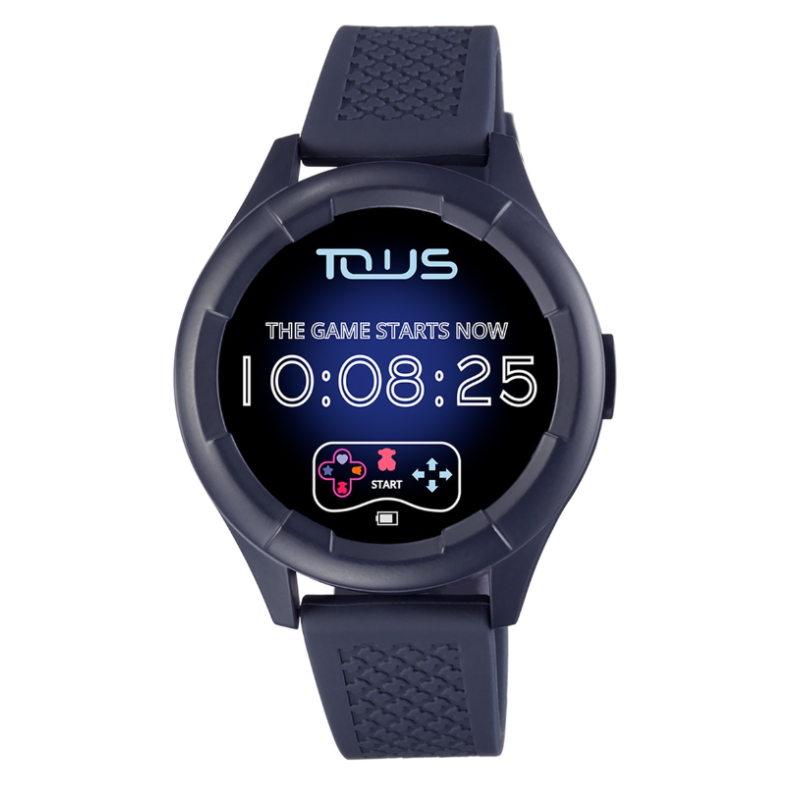 Reloj Tous smartwatch Smarteen Connect correa silicona azul 2022930