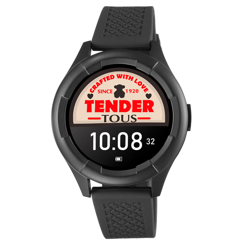 Reloj Tous smartwatch con correa de acero ip negro D-Connect 300358084 -  Joyerías Sánchez