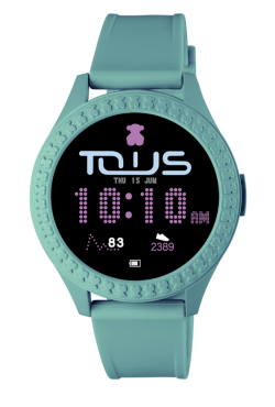Reloj Tous smartwatch Smarteen Connect correa de silicona verde 200350993