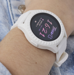 Reloj Tous smartwatch Smarteen Connect correa silicona blanca 200350990