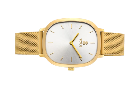 Reloj Tous analógico Heritage de acero IP dorado 900350400