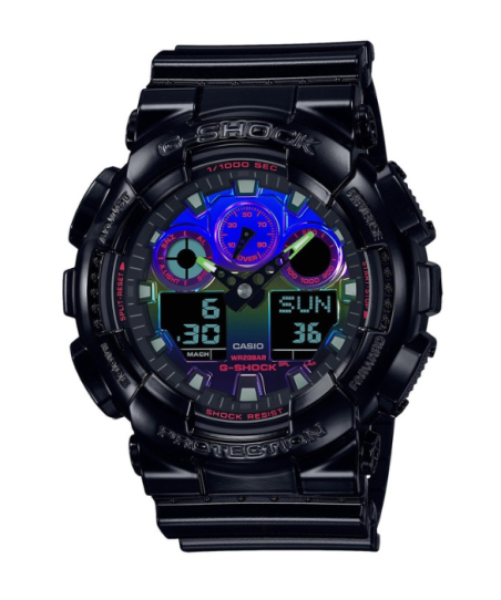 Reloj Casio G-shock virtual rainbow GA-100RGB-1AER