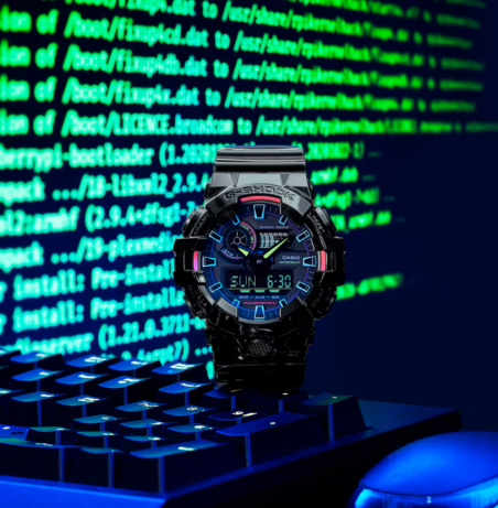 Reloj Casio G-shock virtual rainbow GA-700RGB-1AER